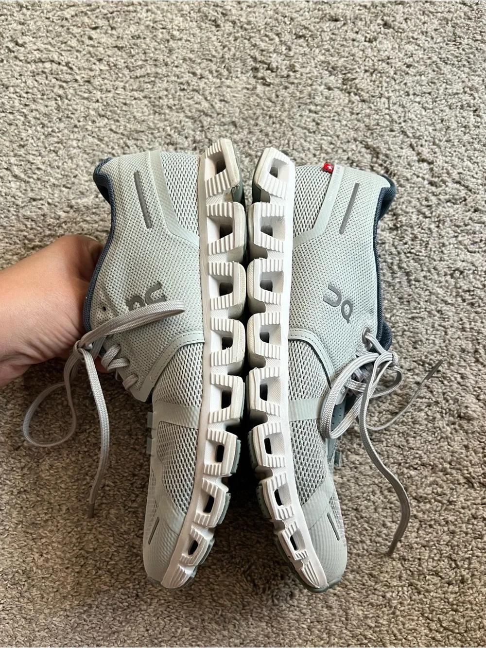 On Running Cloud 5 Surf Cobble Women’s 7.5 Athletic Sneakers Shoes 59.98895